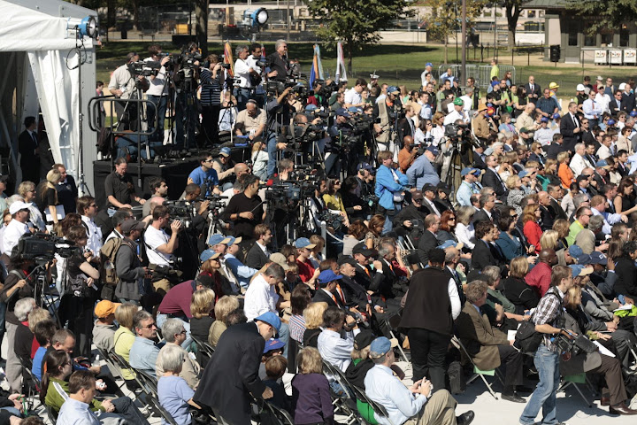 Press at the Opening Ceremony
