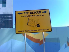 Photo of detour