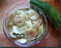 cuke salad070510 cuke salad070510