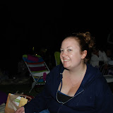 Nicole is happy there is guacamole!