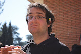 Io in versione lan-party hippy (Empoli, Ludicomix 2009)