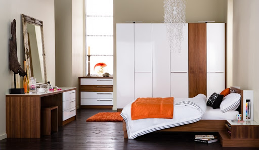 Luxury Gloss Bedroom from Neville Johnson