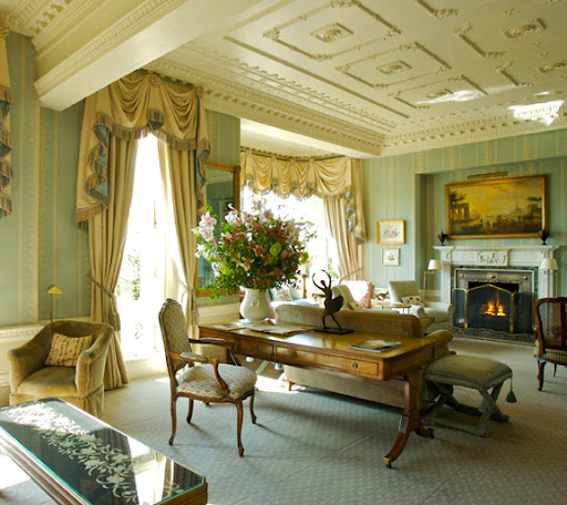 Modern and Classic Room Design by Hambleton Decorating Modern and Classic Room Design, Interior Room Decorating, Furniture, Modern Living Room Decorating, Modern Bathroom Decoration