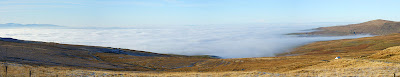 Panorama taken by the Hartside Top Cafe on the A686