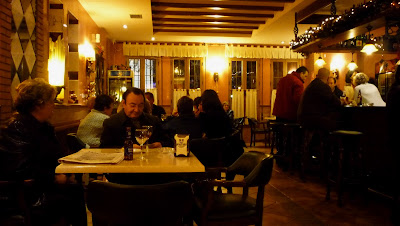 A quiet night in a pub in Huescar