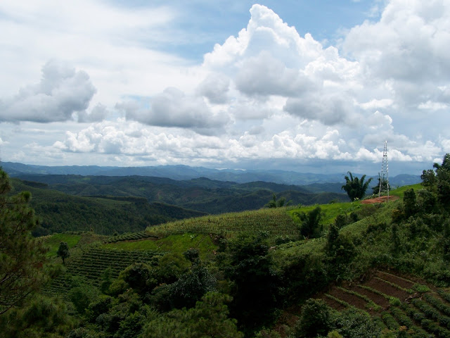 On the road between Xishuangbanna and Lancang