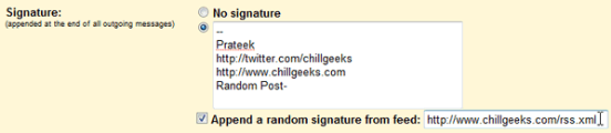 Gmail Signature