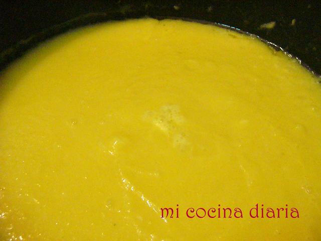 Crema de calabaza (Суп-крем из тыквы)