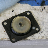 These old accelerator pump diaphragms have seen better days. replaced!
