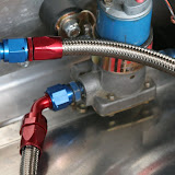 making large hoops to maintain the minimum bend radius of this hose