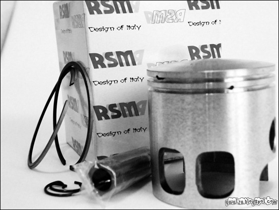 kit piston segmenti RMS