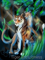 Lioness_and_the_Tiger_by_ShadedVision