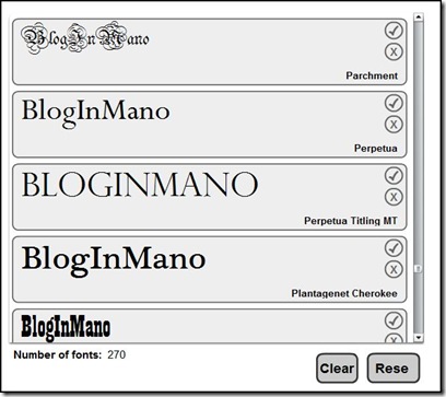 Font Picker