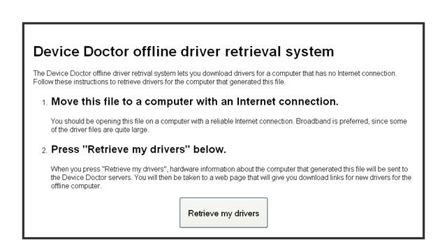 [Device Doctor offline retrieval system[3].png]