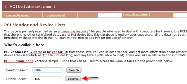 [device and vendor search in PCIDatabase[3].png]