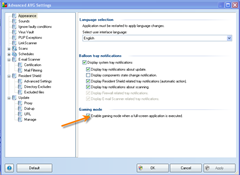  Download AVG Popup Fix Utility to Stop AVG Minimizing Full Screen Applications