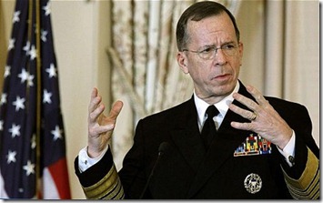 Mike Mullen admitted that Col Gaddafi could remain in power