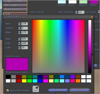 llOwnerSayColor3b llOwnerSayColor3b