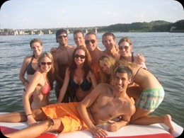 Eric's Boat On Lake Austin