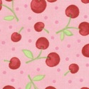 Oh-Cherry-Oh! Dots of Cherries Pink