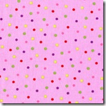 Happy Flowers - Dots Pink #DD30Pink