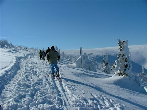 wintersport cursus Reuzengebergte
