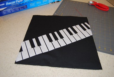 Piano keys template - Crap I've Made