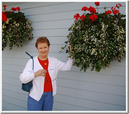 lisa and geranium