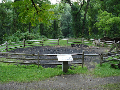 Charcoal pit