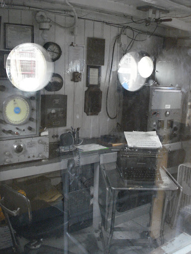 Lightship Ambrose - radio shack