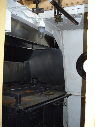 Lightship Ambrose - Galley