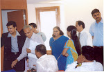 Professor Author Pravin Sheth Arrives