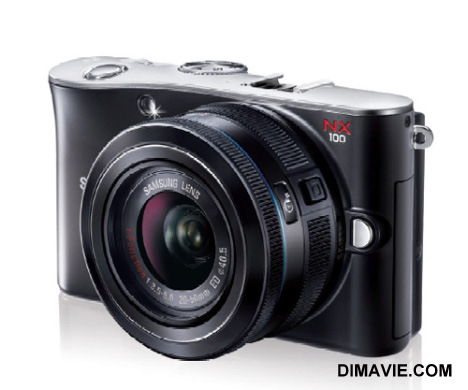 Samsung NX100 photo presse Samsung NX100 photo presse