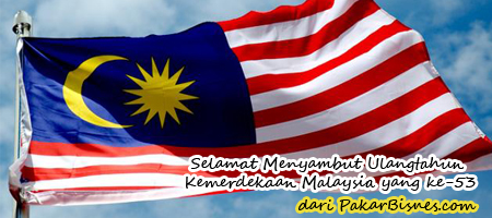 Selamat Menyambut Ulangtahun Kemerdekaan Malaysia yang ke-53