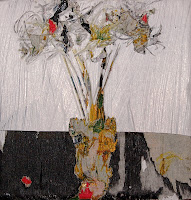 Daffodils, March 2006, Collage, 15×15 cm
