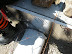 Barbwire is tied to wire put into the foundation before pouring the cement.
MVG