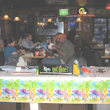 The Music City PHINS membership drive sign-up table at the Scoreboard. We got 6 new members that night!