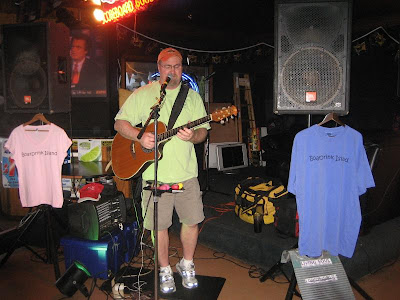 Don Middlebrook on stage at the Scoreboard. Hi Don!