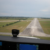 On final at the Venice Airport, runway 22... On final at the Venice Airport, runway 22...