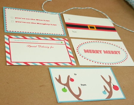 Whiskers graphics Holiday-tags