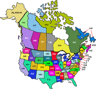 Canada States Name | GOOGLESAND