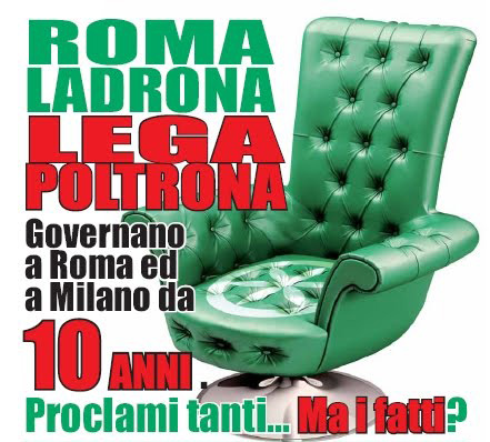 Lega potere e poltrone