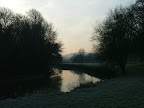Frosty banks of the Fowey