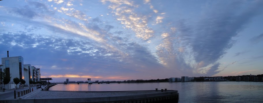 Atardecer en el fiordo