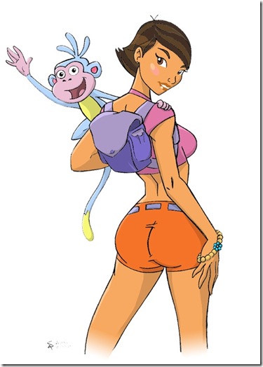 Dora la Exploradora Sexy