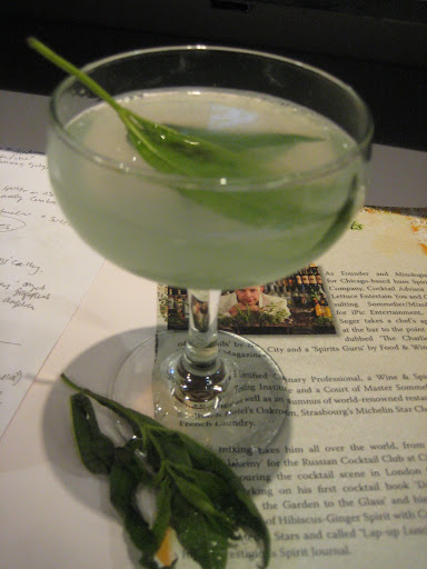 Build your own gin gimlet: we were given a choice of three herbs to add to our gimlet. lemon verbena added a fresh and bright flavor to the classic drink (and all you had to do was slap it in your hand once to release the oils- so easy!)