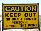 Caution Keep Out
