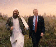 George bush and his Friend
