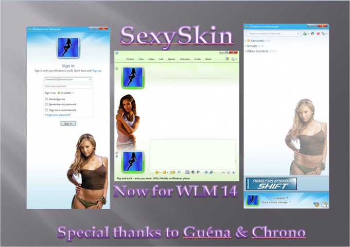 Sexy Skin para Messenger