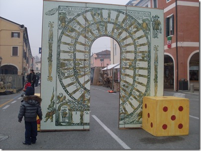 Ingresso della Fiera dell'oca di Mirano